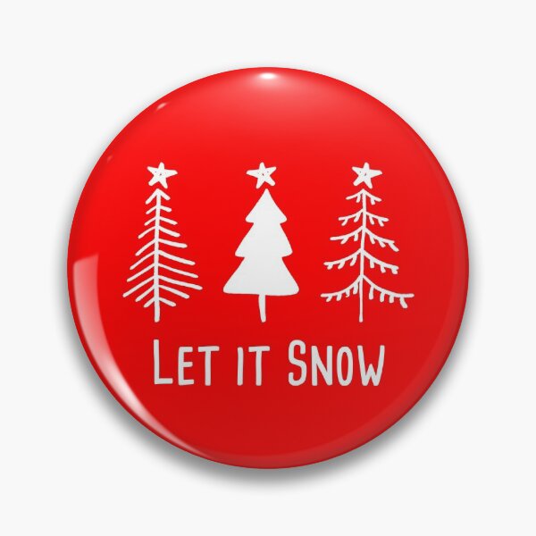Item preview, Let it Snow Three Rustic Trees with Stars for simple Christmas, Holidays, Winter designed and sold by Rabbitti.