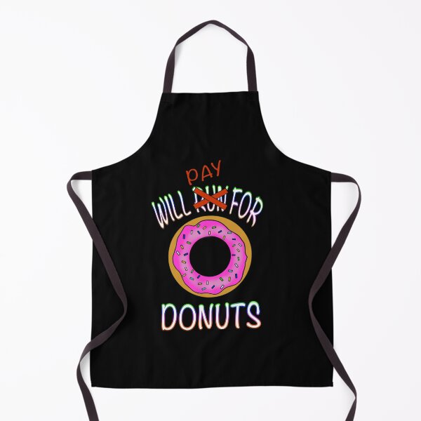 Item preview, Will Pay For Donuts - Strawberry designed and sold by BusyMonkeys.
