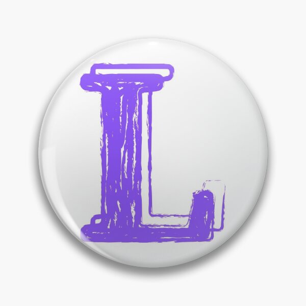 Item preview, Purple Letter L Sticker designed and sold by TyronMorgan.