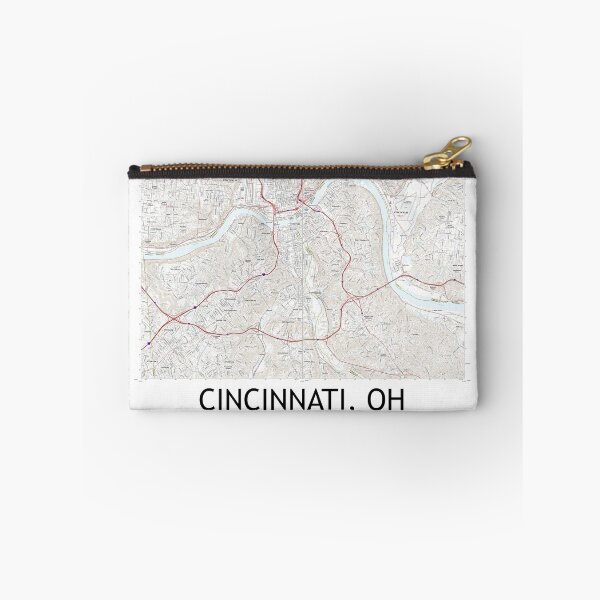 Item preview, Cincinnati, OH Quad Topographical Map Clean designed and sold by PGHPhotoCo.
