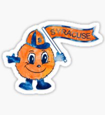Tie-Dye Otto the Orange Sticker