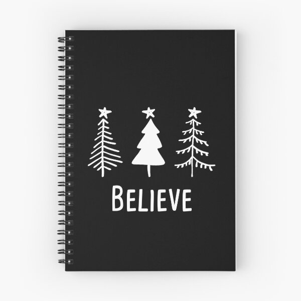 Item preview, Believe Three Rustic Trees with Stars for simple Christmas, Holidays, Winter designed and sold by Rabbitti.