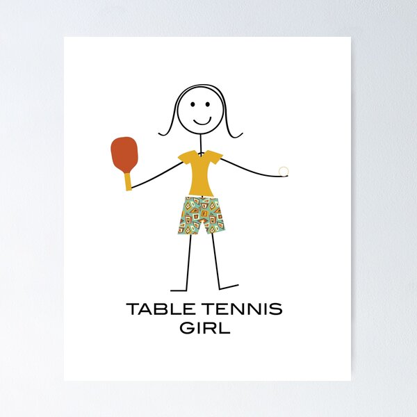 Item preview, Funny Womens Table Tennis Design designed and sold by whyitsme.