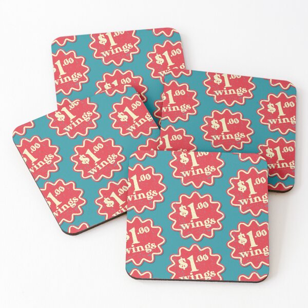Item preview, One Dollar Chicken Wings designed and sold by BottleBomb.