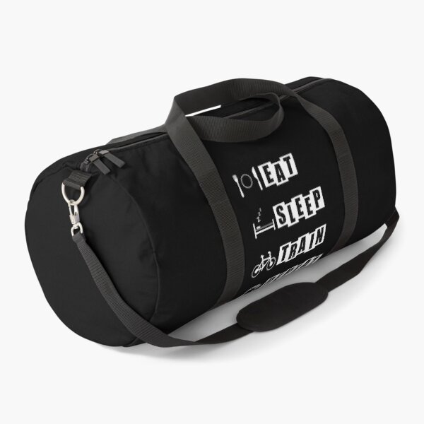 Item preview, Eat, Sleep, Train, Repeat for Cycling - black designed and sold by BusyMonkeys.