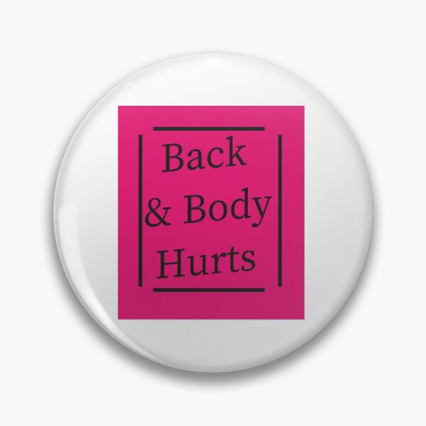 Item preview, Back & Body Hurts Funny Workout damage, Parody Essential injure designed and sold by Zaya Shop.
