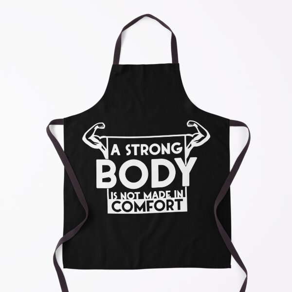 Item preview, A Strong Body Is Not Made In Comfort designed and sold by Melcu.