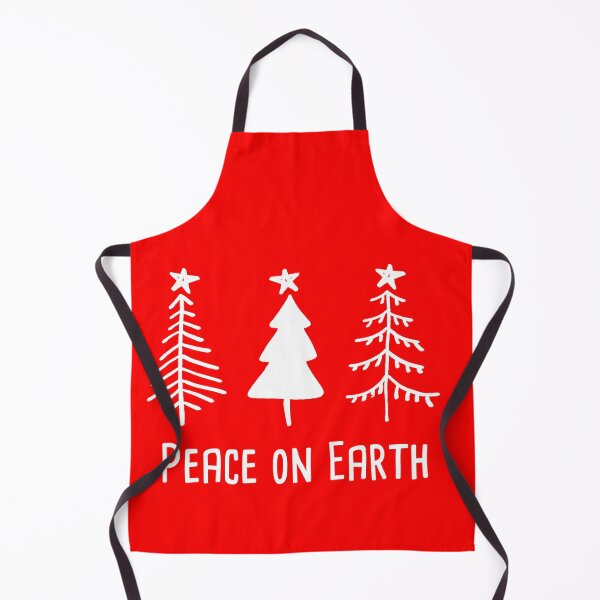Item preview, Peace on Earth Three Rustic Trees with Stars for simple Christmas, Holidays, Winter designed and sold by Rabbitti.