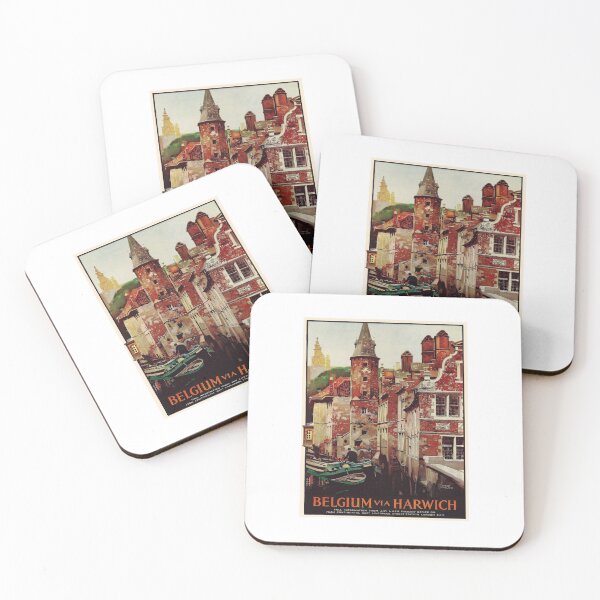 Item preview, retro iconic Belgium designed and sold by CorasPosters.
