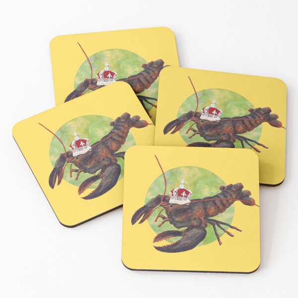 Item preview, Lobster Monarch in Yellow designed and sold by CharlieCreature.