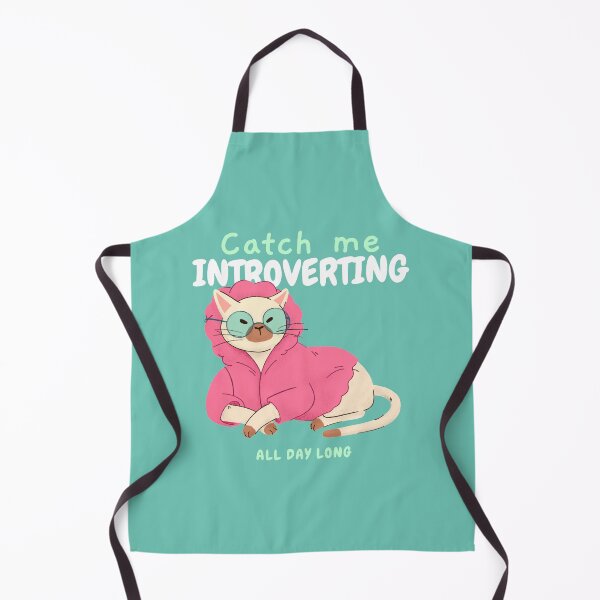 Item preview, Introverting Cat Pink Fleece designed and sold by LAST WEEK'S STOLEN AESTHETICS.
