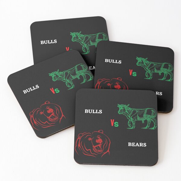 Item preview, Stock market Bulls vs bears trader design designed and sold by CultOfHustlers.