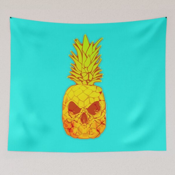 Item preview, Pineapple Skull designed and sold by BoneArtPetite.