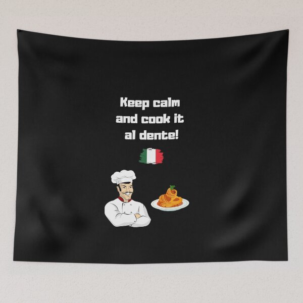 Item preview, Keep calm and cook it al dente! designed and sold by dolcevitateam.