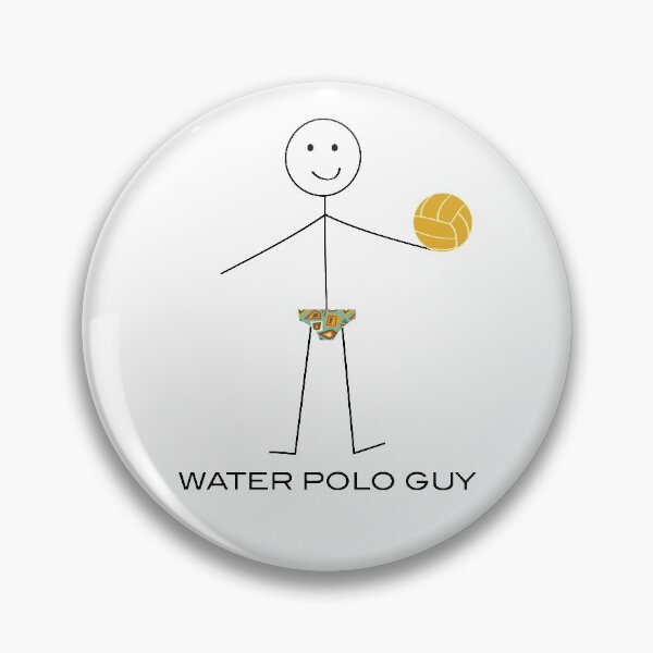 Item preview, Funny Mens Water Polo Design designed and sold by whyitsme.
