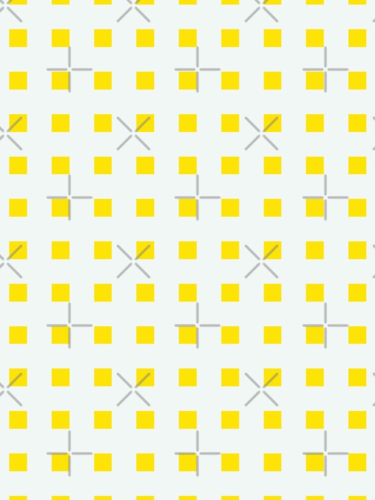 Thumbnail 3 of 3, Scarf, yellow square designed and sold by Patternsonly.