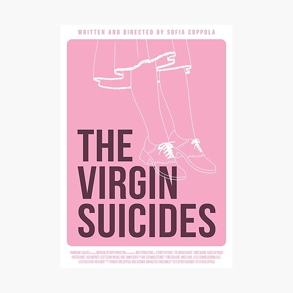 The Virgin Suicides film poster Photographic Print