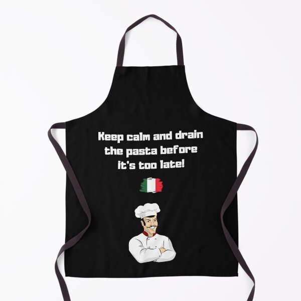 Item preview, Keep calm and drain the pasta before it's too late! designed and sold by dolcevitateam.
