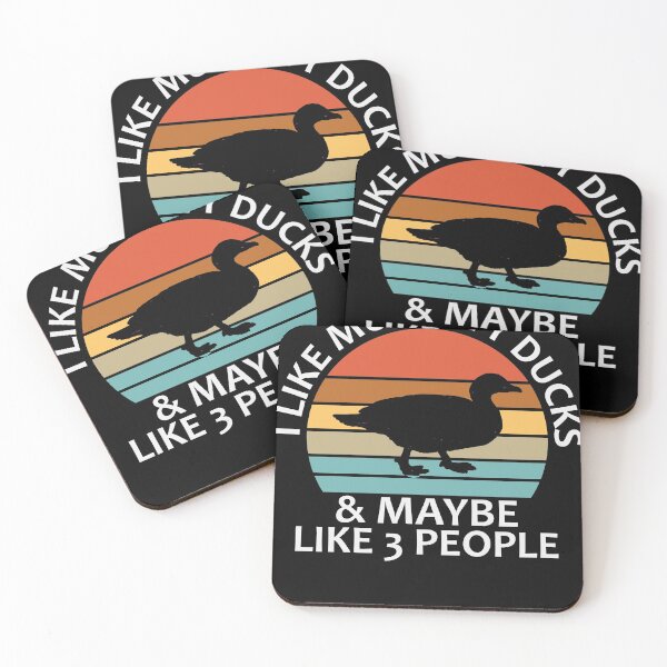 Item preview, Cute Muscovy Duck Lovers Gifts - I Like Muscovy Ducks & Maybe Like 3 People designed and sold by abcxyzsma.