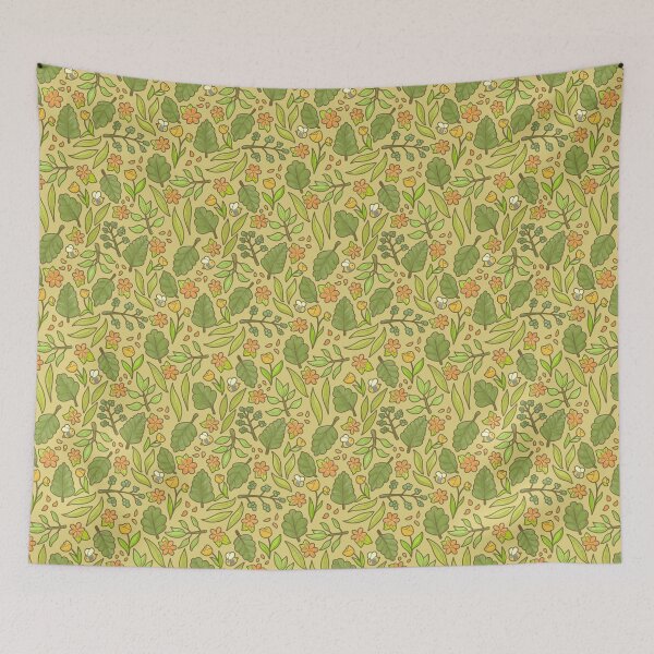 Item preview, Bees & Leaves designed and sold by maddidoodles.