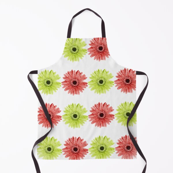 Item preview, Lime Green And Red Flower Pattern designed and sold by Mary Riley.