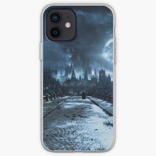 Snowed Medieval City iPhone Soft Case