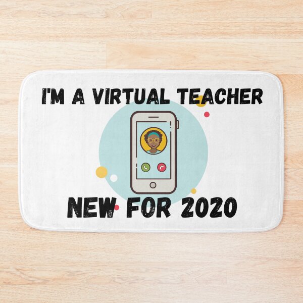Item preview, Im a virtual teacher, new for 2020 sticker designed and sold by fra02.