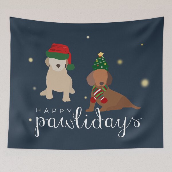 Item preview, Happy Pawlidays designed and sold by Alexandra Renee.