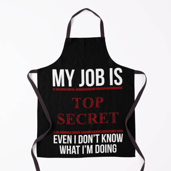 Aperçu de l'œuvre Mon travail est top secret créée et vendue par evokearo.