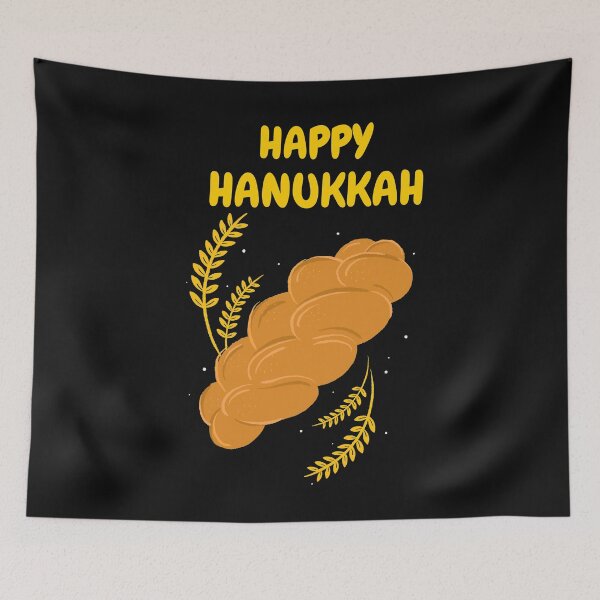 Item preview, Happy Hanukkah Challah designed and sold by joabaj.
