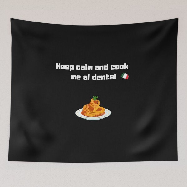 Item preview, Keep calm and cook me al dente! designed and sold by dolcevitateam.