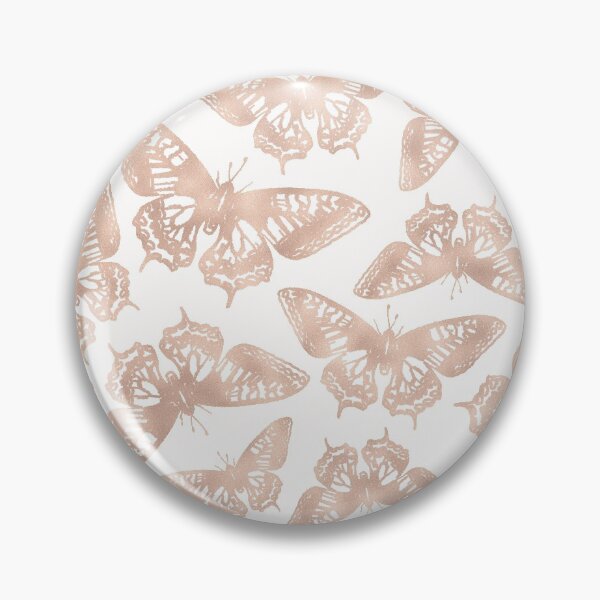 Item preview, Patrón de mariposas de oro rosa metálico | Femenino, bonito designed and sold by KearonAlexandra.