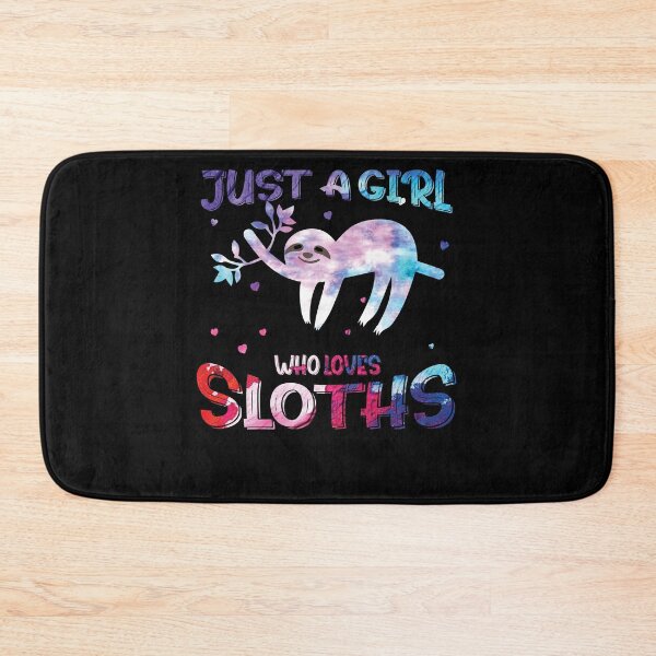 Item preview, Cute Sloth Animal Lovers Gifts - Just a Girl Who Loves Sloth designed and sold by abcxyzsma.
