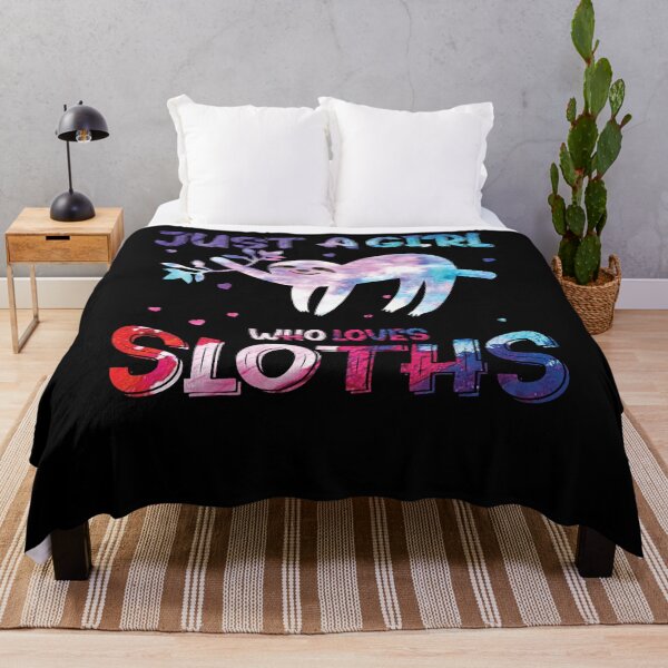 Item preview, Cute Sloth Animal Lovers Gifts - Just a Girl Who Loves Sloth designed and sold by abcxyzsma.