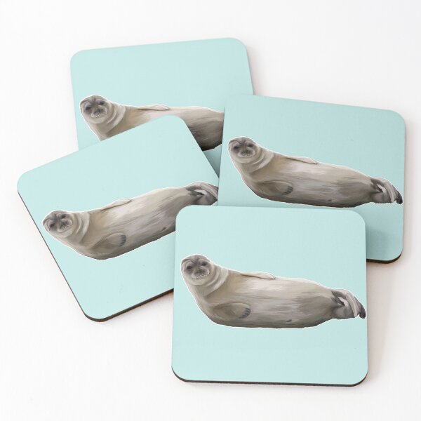 Item preview, Cute Seal designed and sold by ScribbledToad.