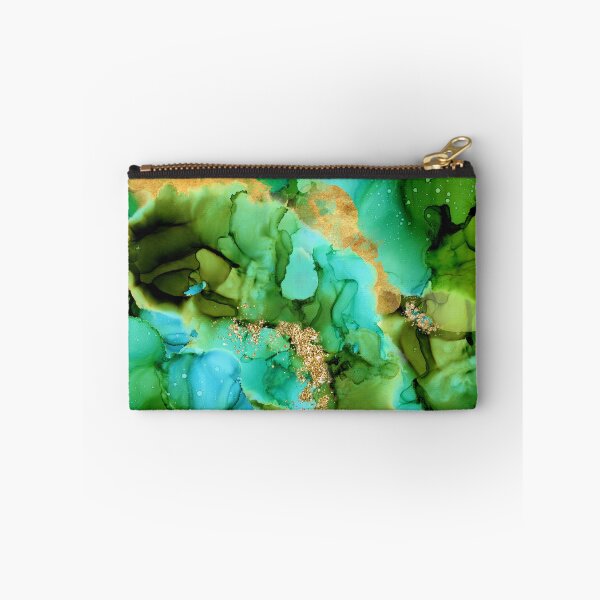 Item preview, Abstract Alcohol Ink Underwater Landscape designed and sold by MysticMarble.