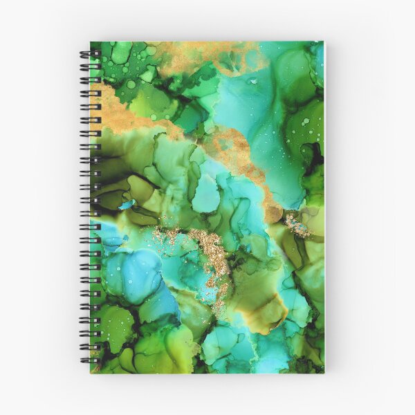 Item preview, Abstract Alcohol Ink Underwater Landscape designed and sold by MysticMarble.
