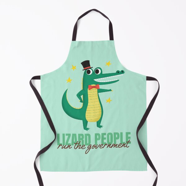 Item preview, Lizard people run the government designed and sold by LAST WEEK'S STOLEN AESTHETICS.