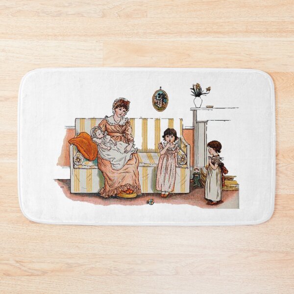 Item preview, All About a Girl - An Edwardian Illustration by Kate Greenaway designed and sold by johndhalsted.