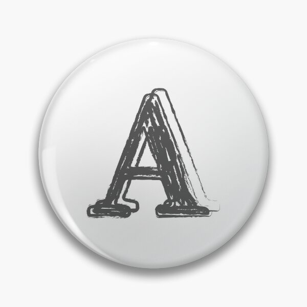 Artikelvorschau, Grauer Buchstabe Ein Aufkleber entworfen und verkauft von TyronMorgan.