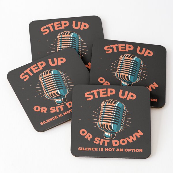 Item preview, STEP UP OUR SIT DOWN SILENCE IS NOT AN OPTION designed and sold by jreiter57.