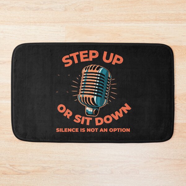 Item preview, STEP UP OUR SIT DOWN SILENCE IS NOT AN OPTION designed and sold by jreiter57.