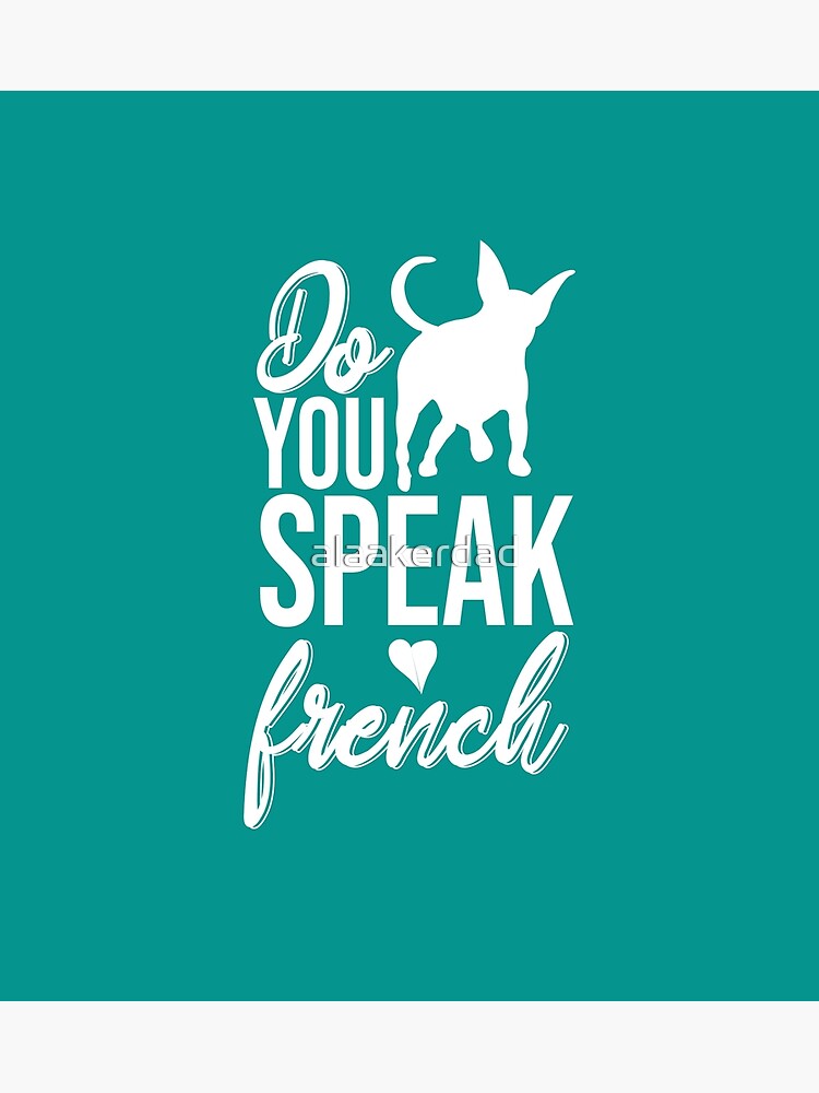 Discover Do You speak French Premium Matte Vertical Poster