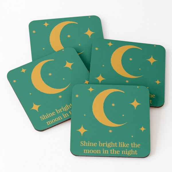 Item preview, Shine Bright Like The Moon designed and sold by SparkPrintsandDesigns.