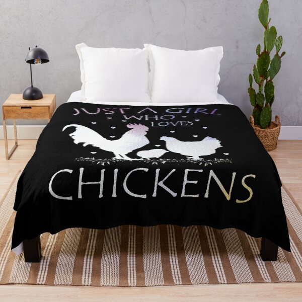 Item preview, Cute Christmas Chicken Farm Lovers Gifts - Just a Girl Who Loves Chickens designed and sold by abcxyzsma.
