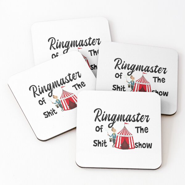 Item preview, Ringmaster of the shit show Face Mask Essential T-Shirt designed and sold by biigshow.