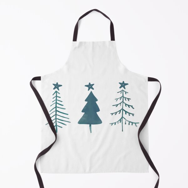 Item preview, Three Rustic Trees with Stars for simple Christmas, Holidays, Winter designed and sold by Rabbitti.