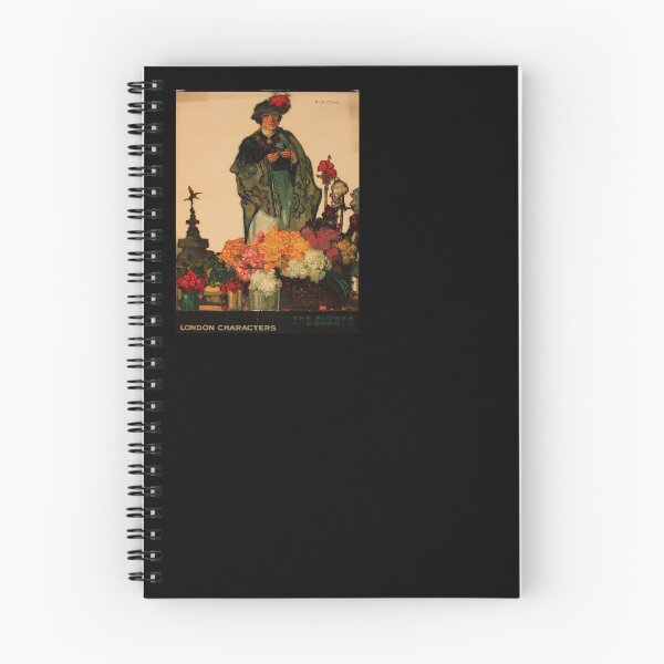 Item preview, retro iconic The Flower Woman designed and sold by CorasPosters.