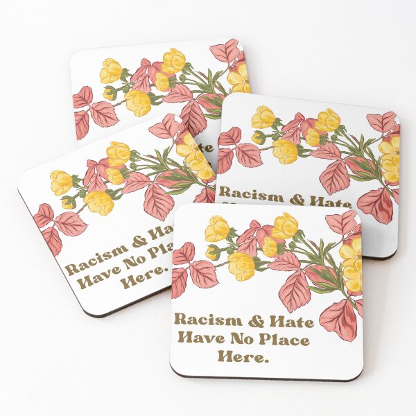 Item preview, Racism And Hate Have No Place Here designed and sold by fabfeminist.