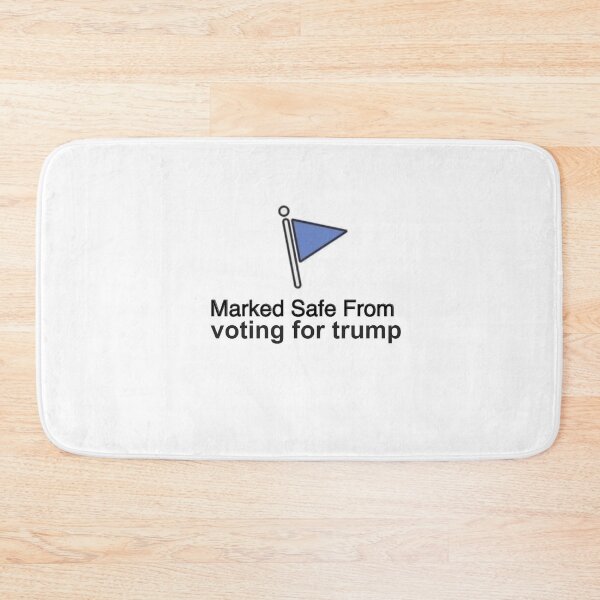 Item preview, MARKED SAFE (from voting for trump) designed and sold by thatbookgal.